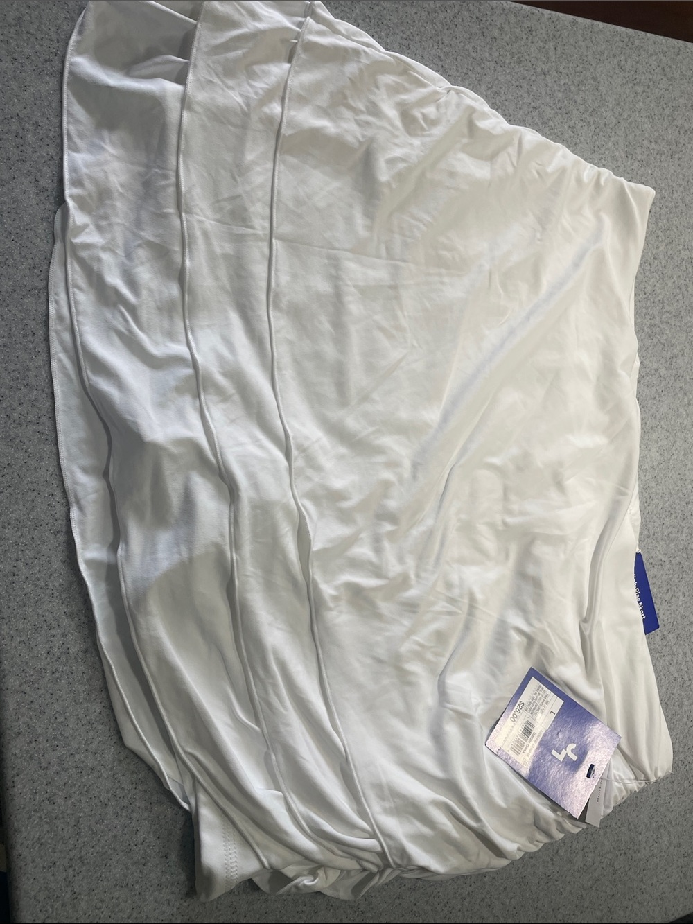 JoyLab White Built-In Shorts Tank Top
